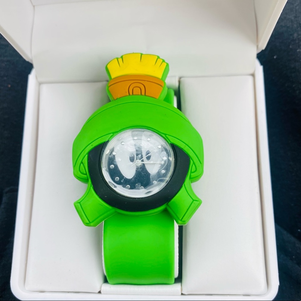 Marvin The Martian Looney Tunes Watch Slap-It-On  Warner Bros New